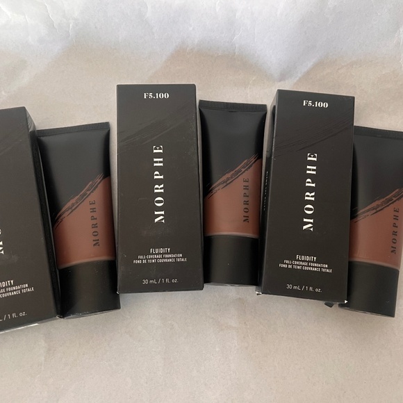 3 Morphe Fluidity F5.100 -Coverage Foundation 30ml/1fl.oz - Picture 1 of 9